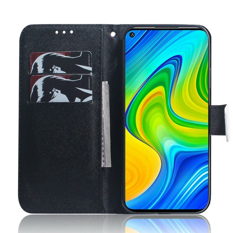 Fodral För Xiaomi Redmi Note 9 Pandaansikte