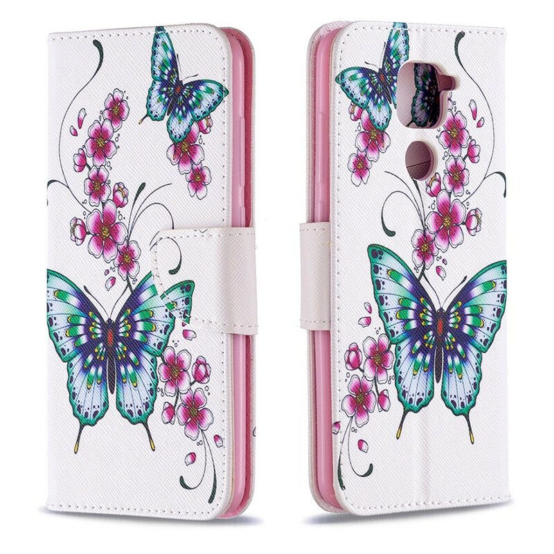Fodral För Xiaomi Redmi Note 9 Underbara Fjärilar