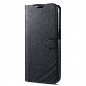 Fodral För Xiaomi Redmi Note 9S / Note 9 Pro Azns Konstläder
