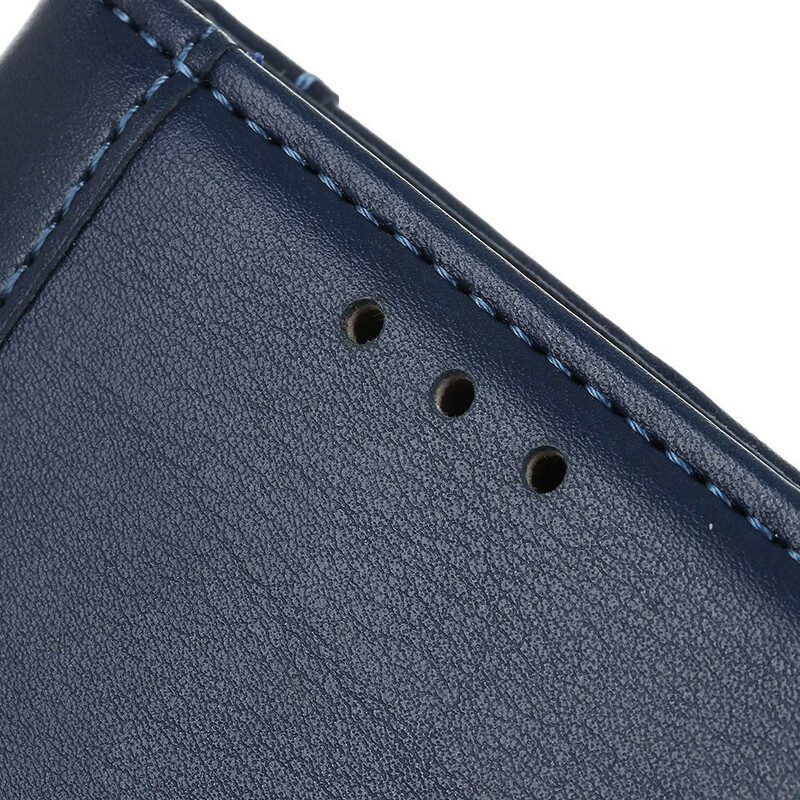 Fodral För Xiaomi Redmi Note 9S / Note 9 Pro Delat Läderstil