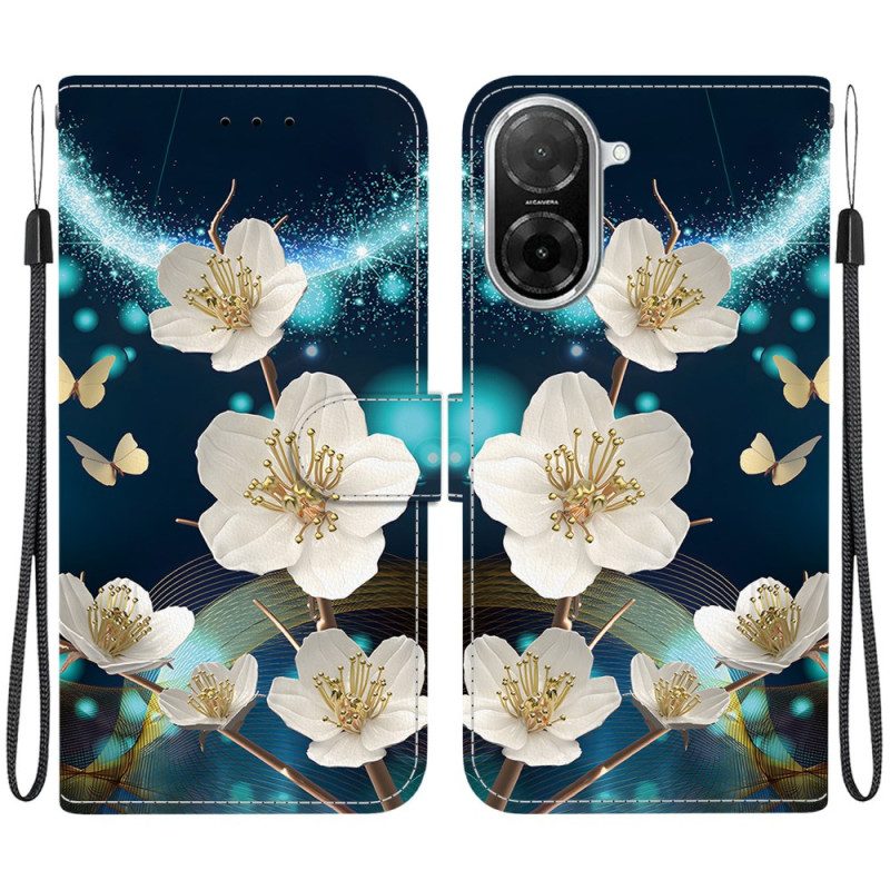 Fodral Poco C71 Magnoliamönster