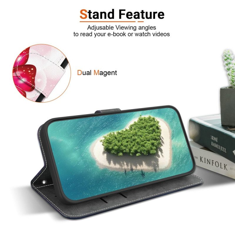 Fodral Poco C71 Rosa Fjärilar