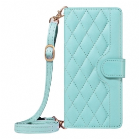 Fodral Poco C75 Quiltad Med Axelrem Och Armband