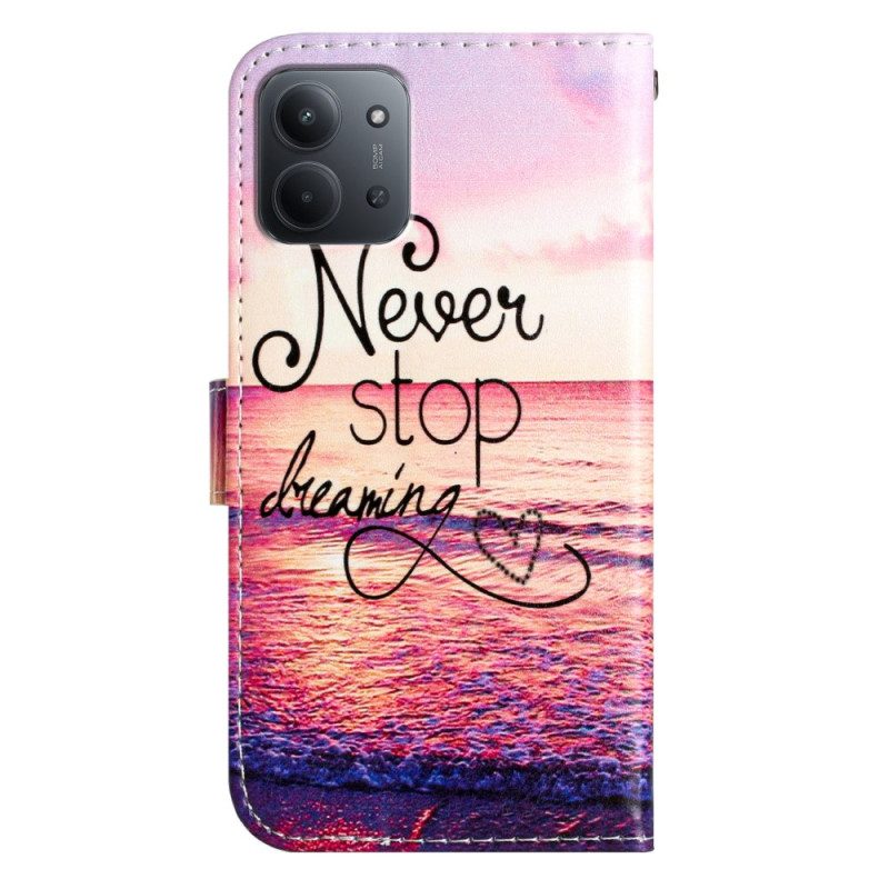 Fodral Poco C85 Sluta Aldrig Drömma