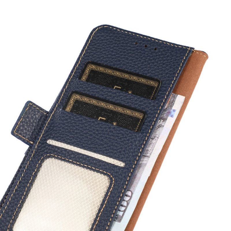 Fodral Poco X7 5g Kazneh Rfid-skyddande Läder