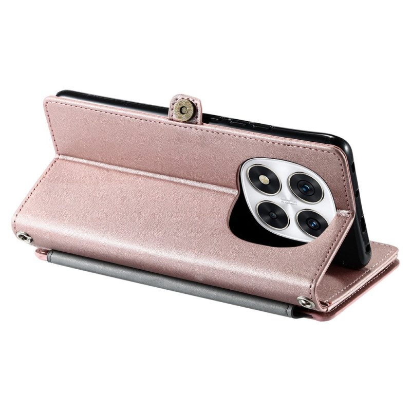 Fodral Poco X7 5g Plånbok Och Rem