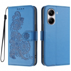 Fodral Poco X7 Pro 5g Blommig Spets