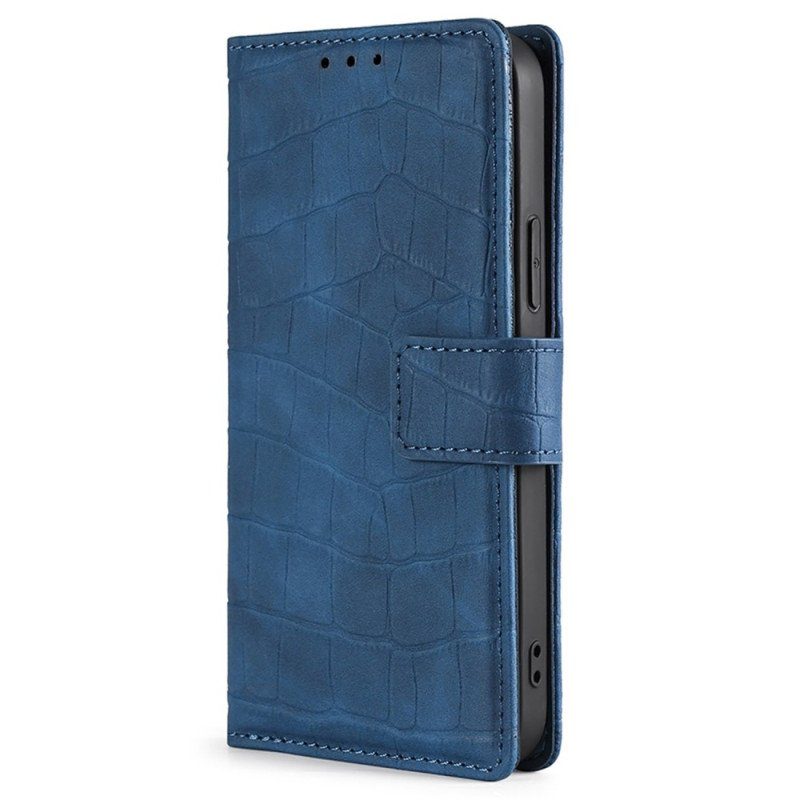 Fodral Xiaomi 12T / 12T Pro Skin-touch Crocodile