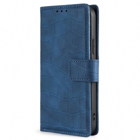 Fodral Xiaomi 12T / 12T Pro Skin-touch Crocodile