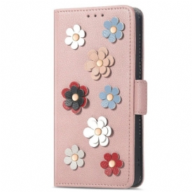 Fodral Xiaomi 13 Dekorativa Blommor