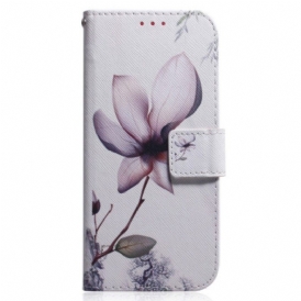Fodral Xiaomi 13 Med Kedjar Strappy Rose Flower