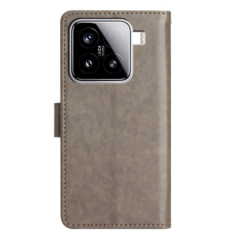 Fodral Xiaomi 15 Blommönster