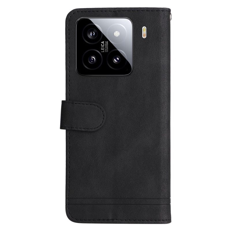 Fodral Xiaomi 15 Dekorativ Nit Och Rem