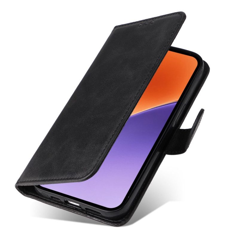 Fodral Xiaomi 15 Enkel Läderrem