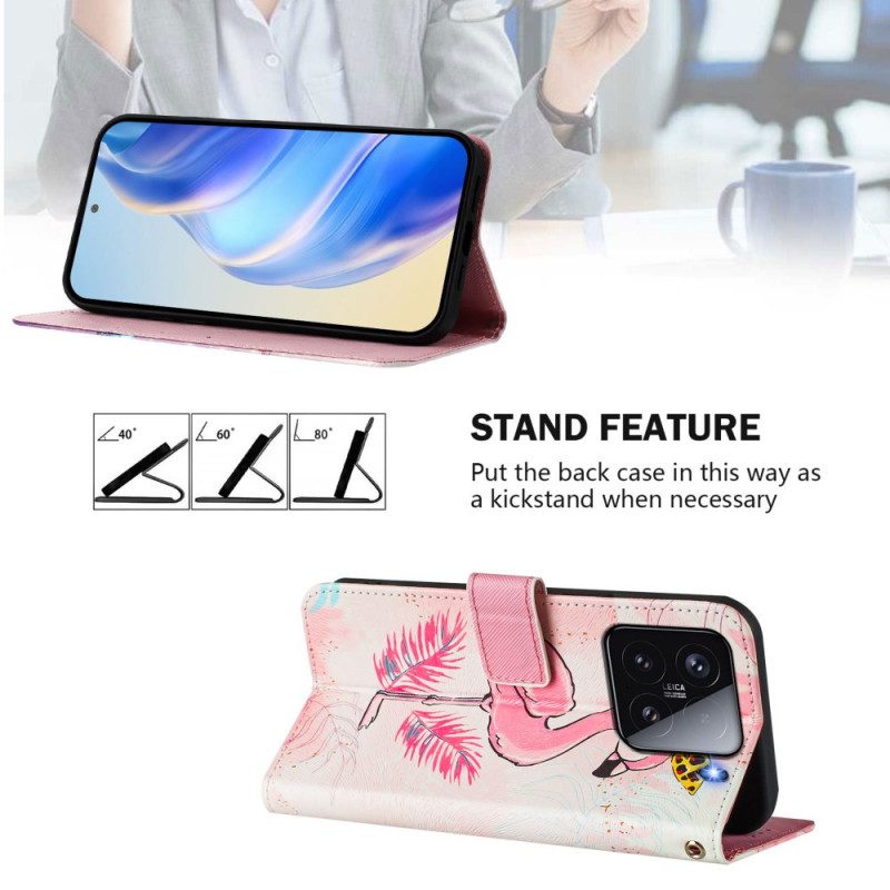 Fodral Xiaomi 15 Fågelmotiv