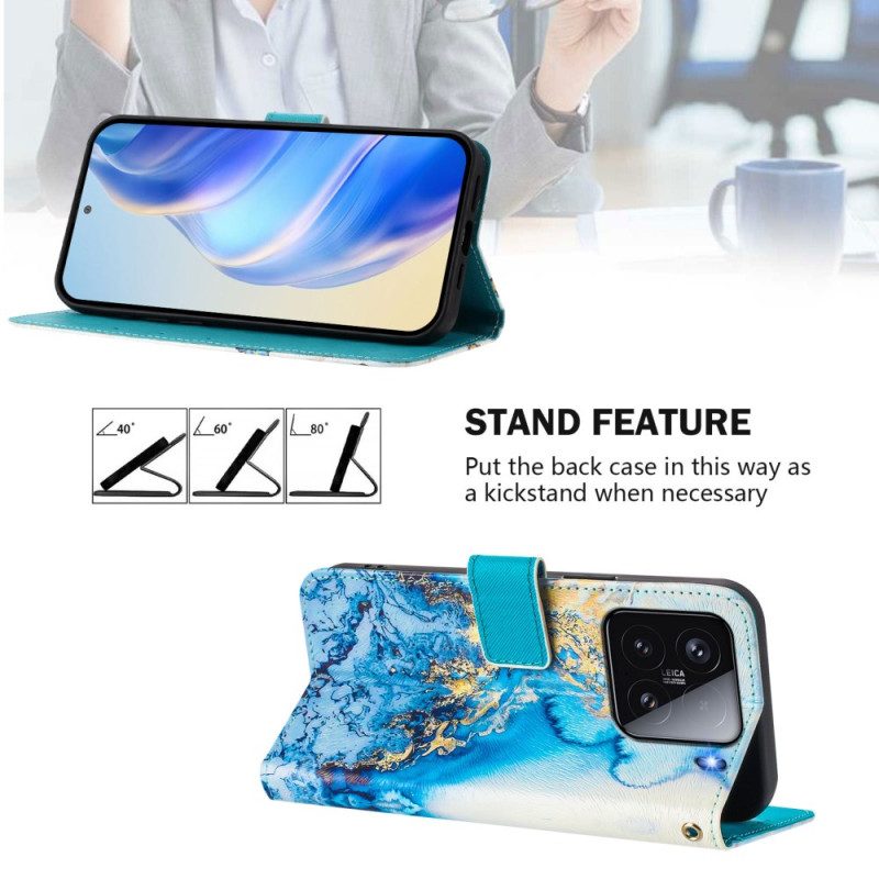 Fodral Xiaomi 15 Havsmarmormotiv