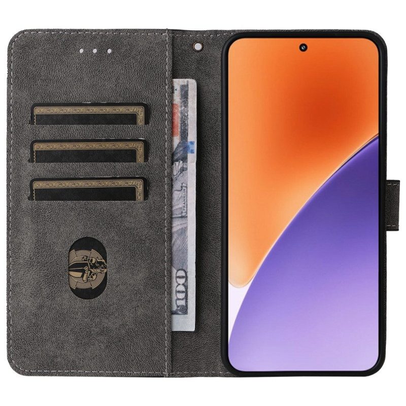Fodral Xiaomi 15 Mockaeffekt Med Rfid-skydd