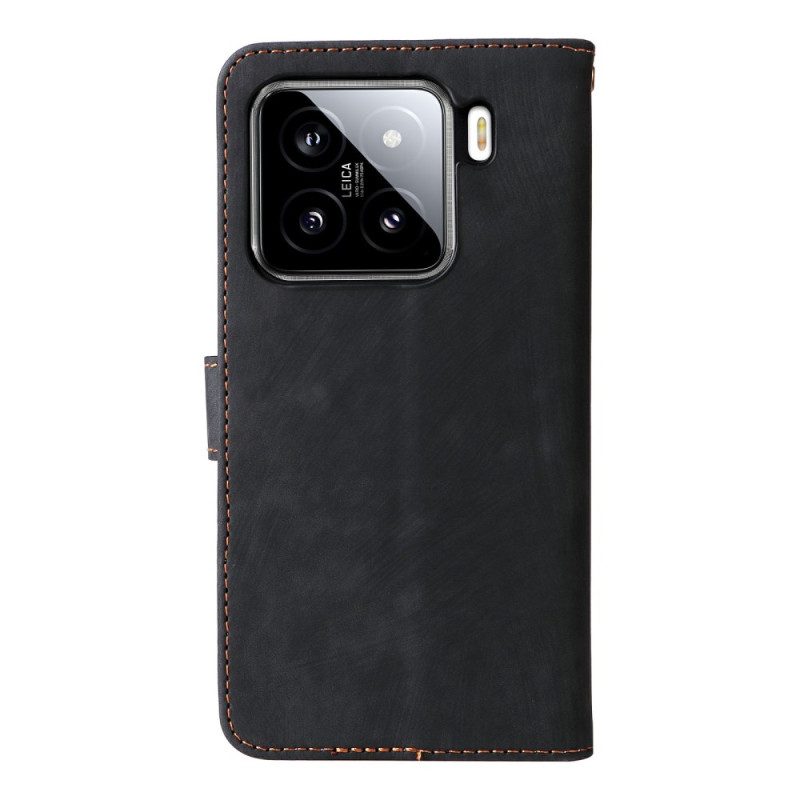 Fodral Xiaomi 15 Mockaeffekt Med Rfid-skydd