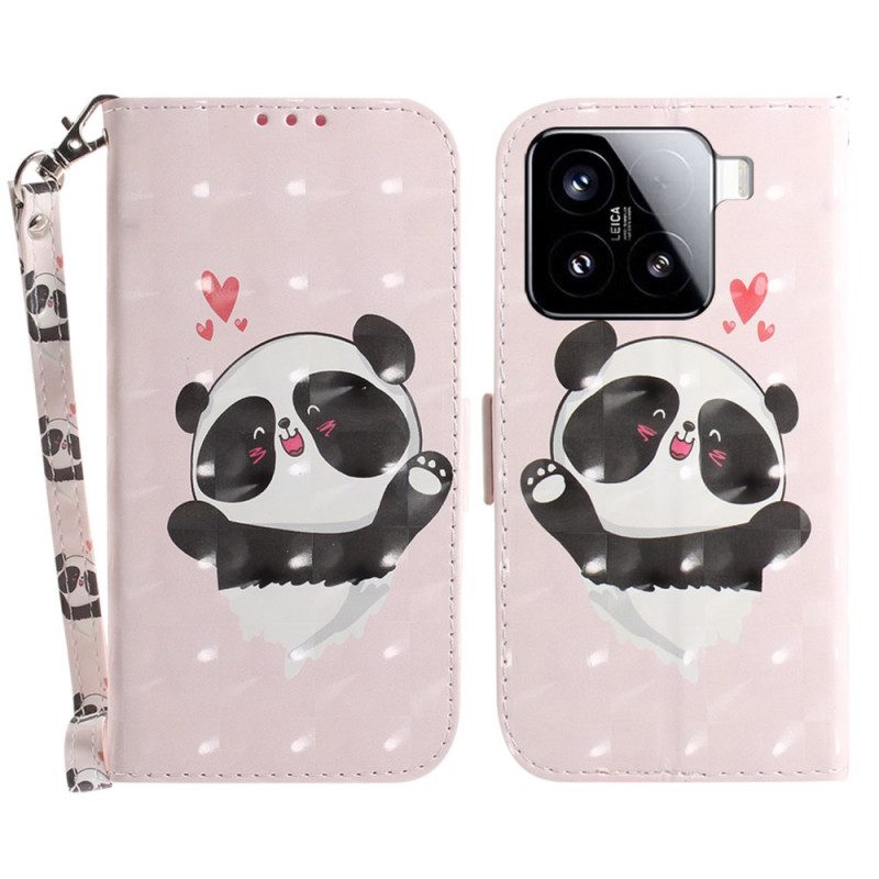 Fodral Xiaomi 15 Pandakärlekssnodd