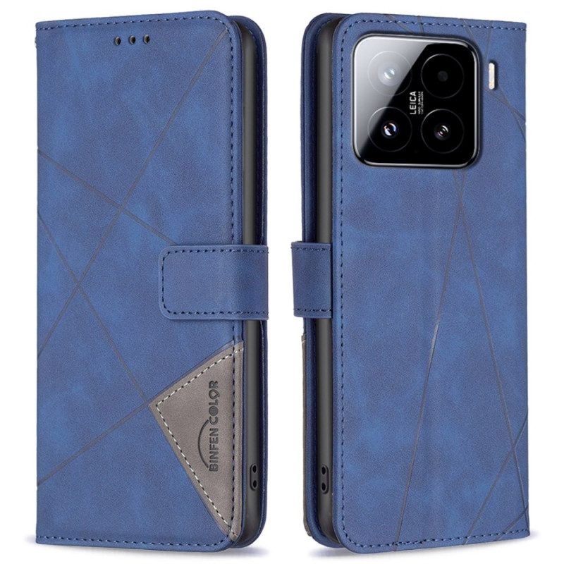 Fodral Xiaomi 15 Pro Binfen Färg Geometri