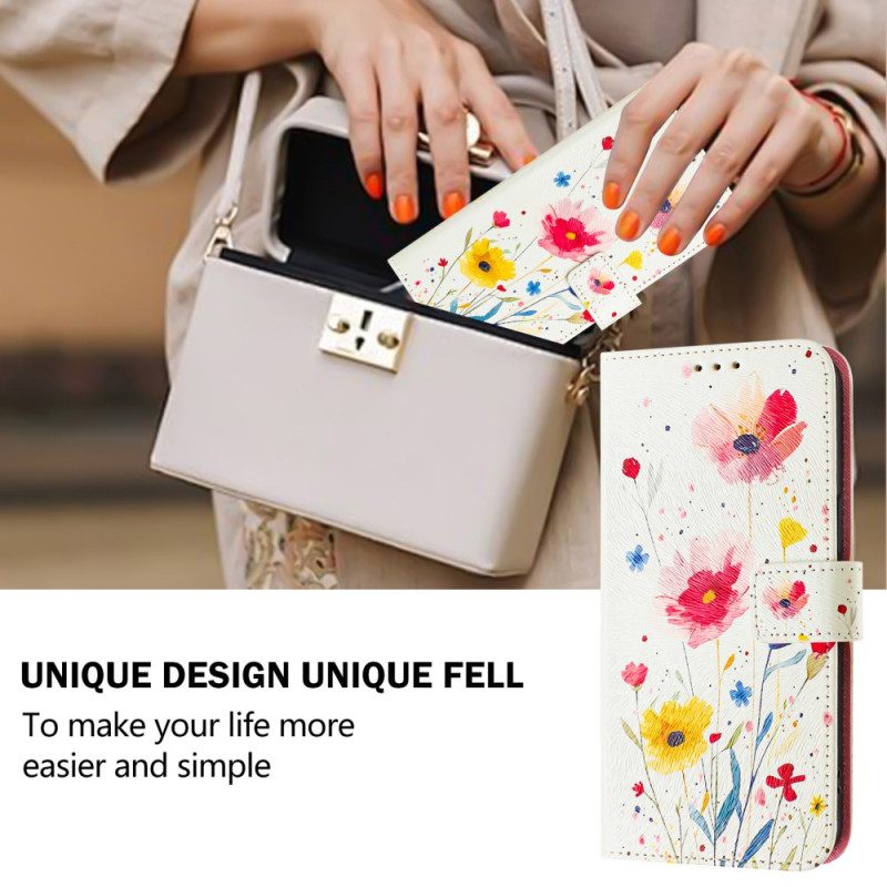 Fodral Xiaomi 15 Pro Blommönster