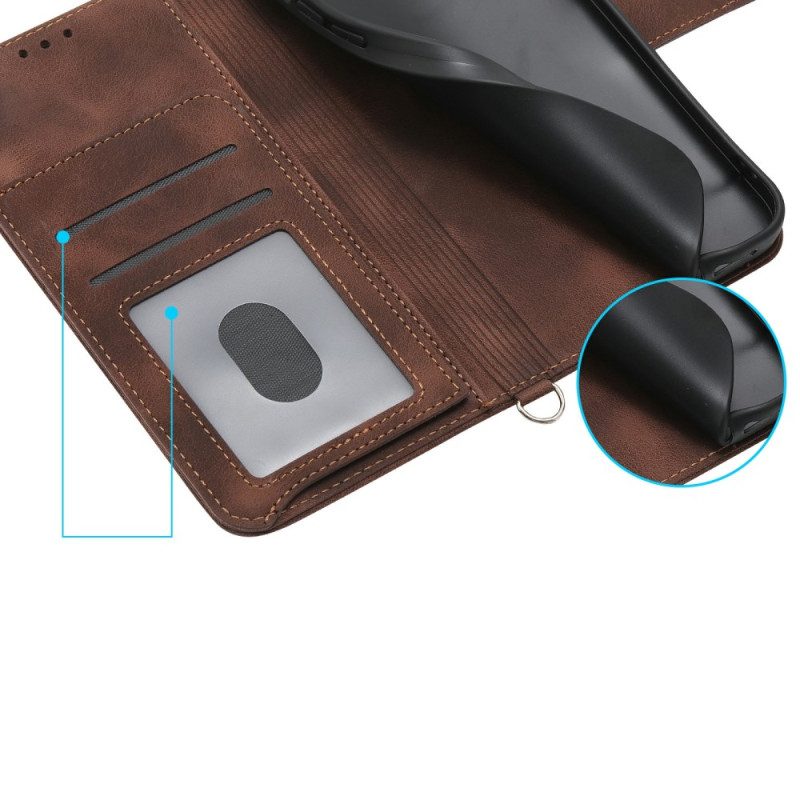 Fodral Xiaomi 15 Pro Blommönster Med Mockaeffekt Rem Och Axelrem