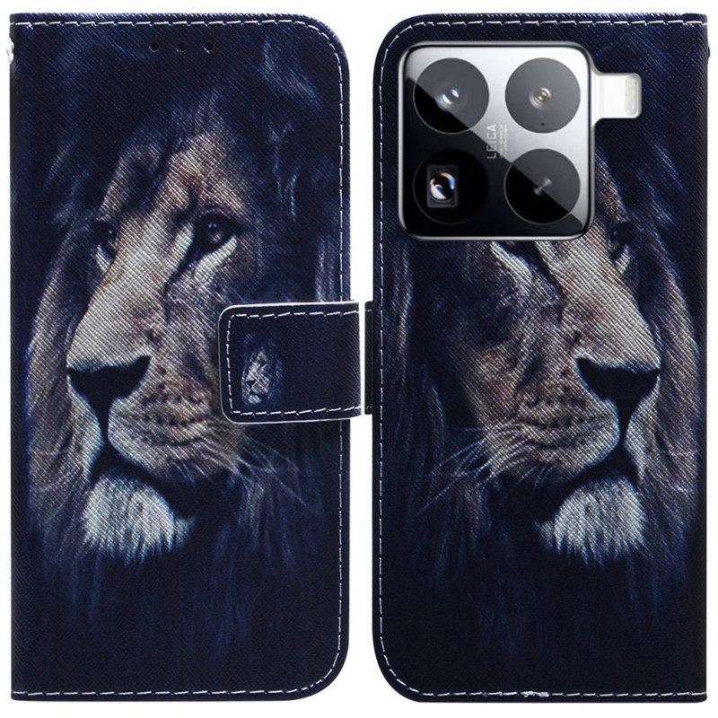 Fodral Xiaomi 15 Pro Drömmande Lejon