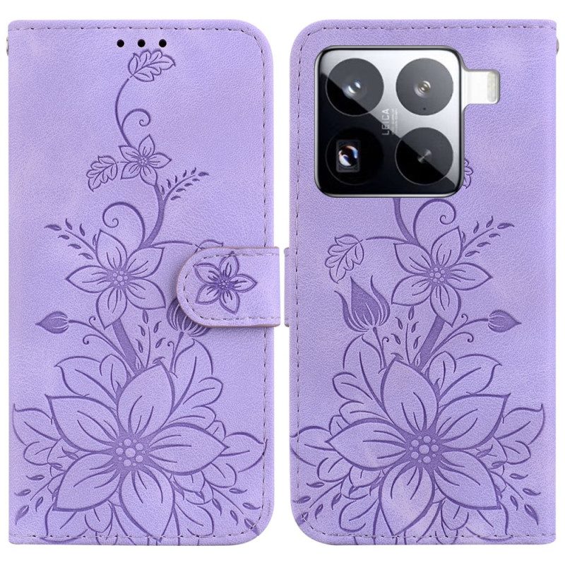 Fodral Xiaomi 15 Pro Fleur-de-lis