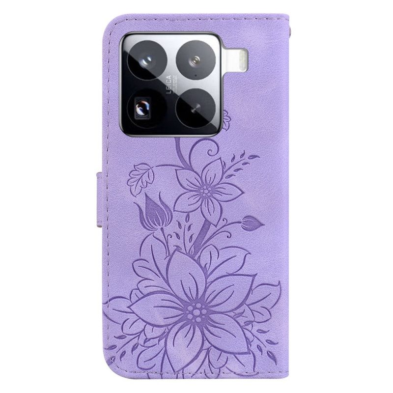 Fodral Xiaomi 15 Pro Fleur-de-lis