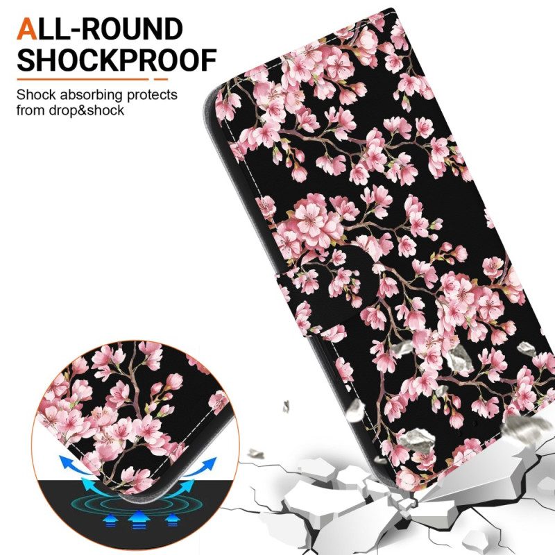 Fodral Xiaomi 15 Pro Plommonblommor