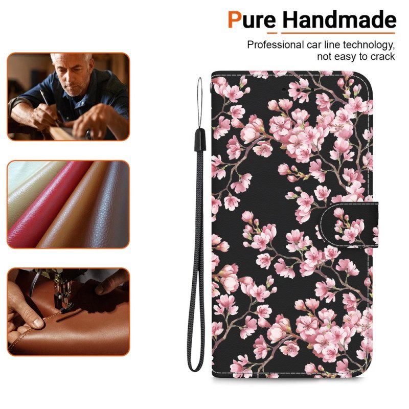 Fodral Xiaomi 15 Pro Plommonblommor