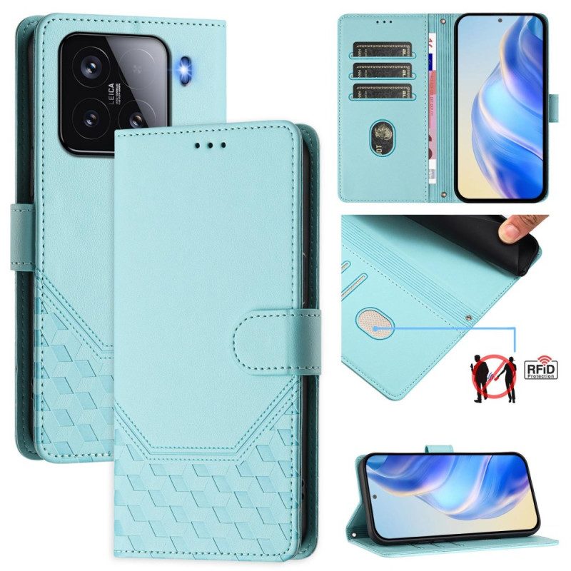Fodral Xiaomi 15 Rfid-blockering Och Nyckelband