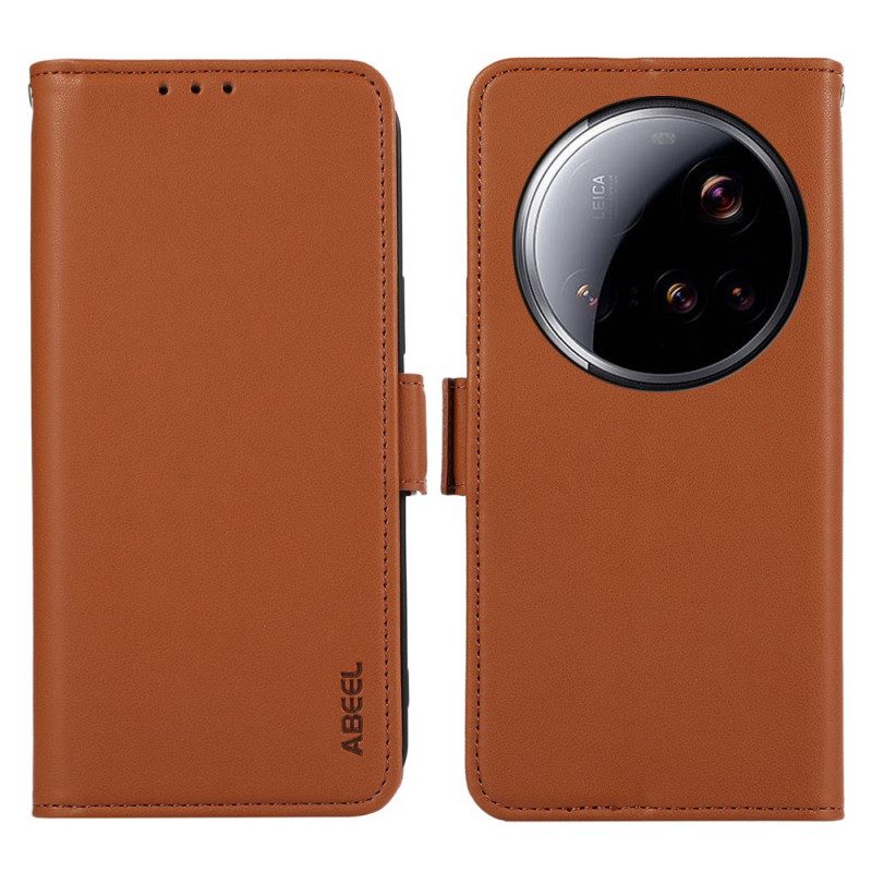 Fodral Xiaomi 15 Ultra Abeel Rfid-plånbok
