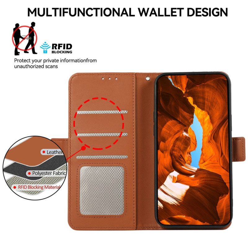 Fodral Xiaomi 15 Ultra Abeel Rfid-plånbok