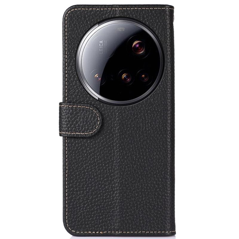 Fodral Xiaomi 15 Ultra Äkta Khazneh-läder