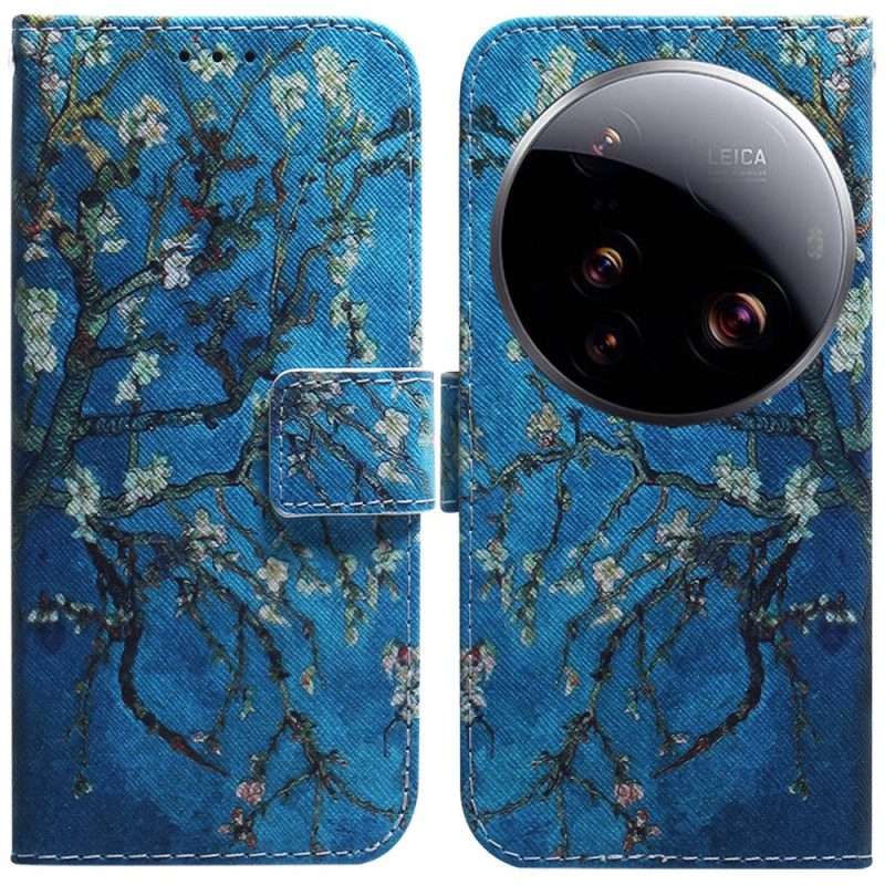 Fodral Xiaomi 15 Ultra Aprikosblommor