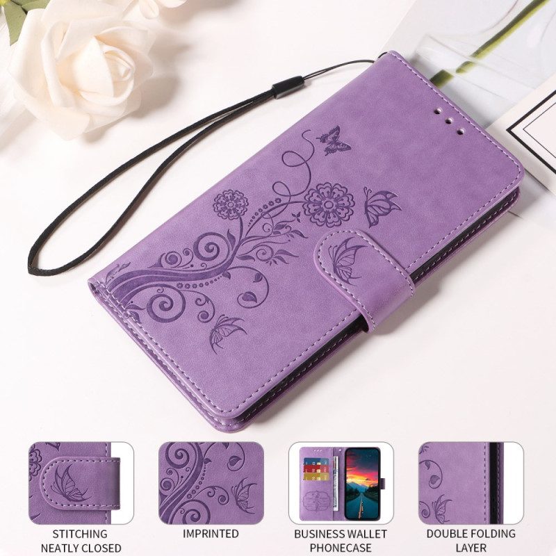 Fodral Xiaomi 15 Ultra Blomsterdekor