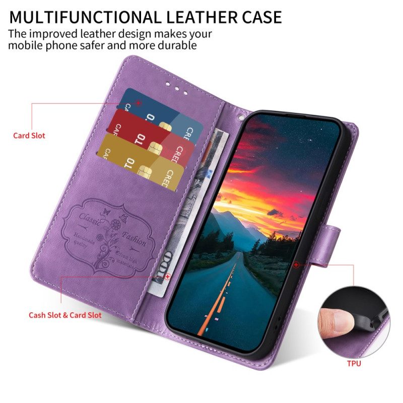 Fodral Xiaomi 15 Ultra Blomsterdekor