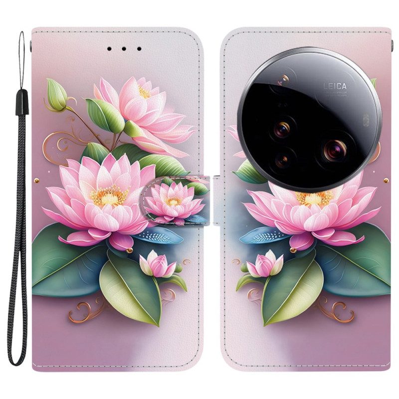 Fodral Xiaomi 15 Ultra Lotusblomma
