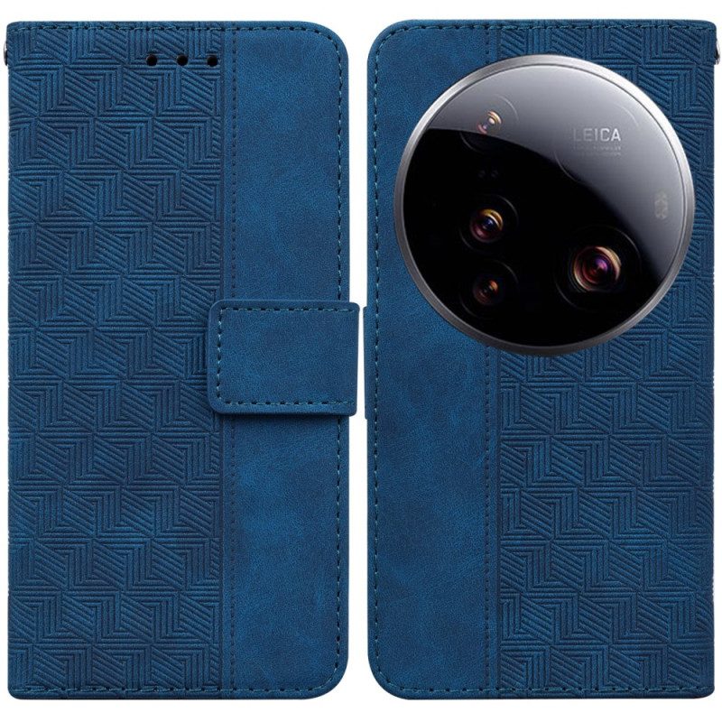 Fodral Xiaomi 15 Ultra Vävt Mönster
