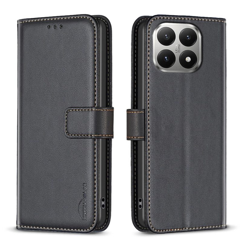 Fodral Xiaomi 15t Binfen I Lädereffekt Färg