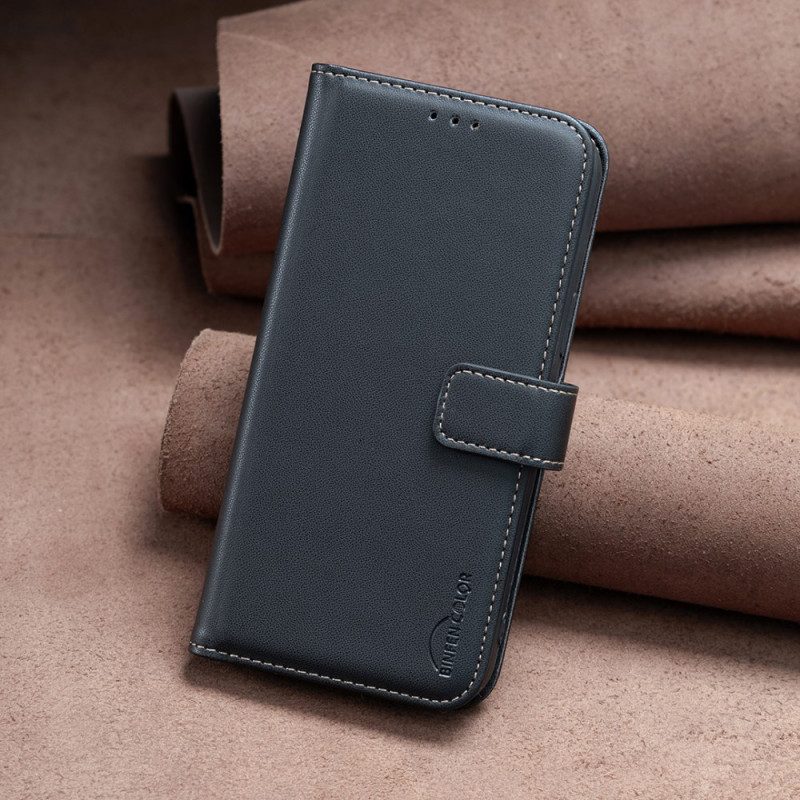 Fodral Xiaomi 15t Binfen I Lädereffekt Färg