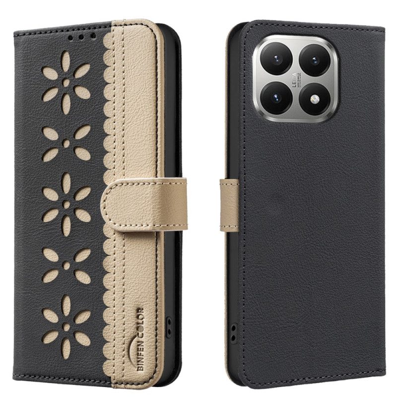 Fodral Xiaomi 15t Blommig Binfen-färg