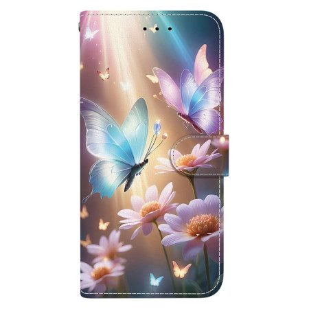 Fodral Xiaomi 15t Blommig Fjäril