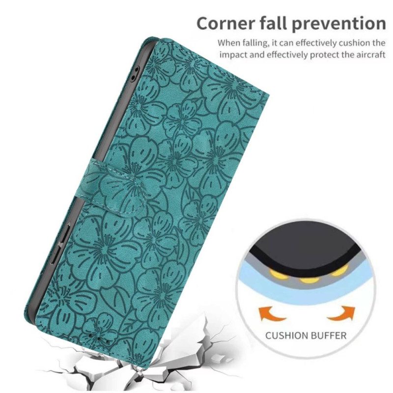 Fodral Xiaomi 15t Blommig Gravyr