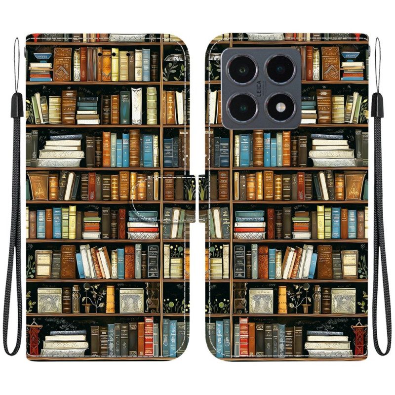 Fodral Xiaomi 15t Bokhylla