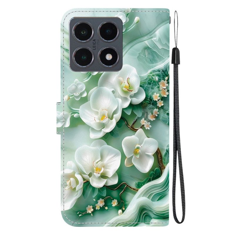 Fodral Xiaomi 15t Jadeblommor