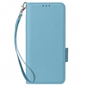 Fodral Xiaomi 15t Konstläder Med Rem