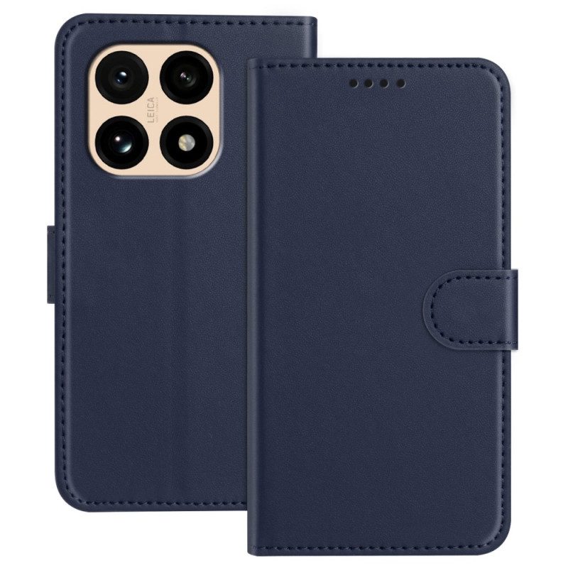 Fodral Xiaomi 15t Lädereffekt