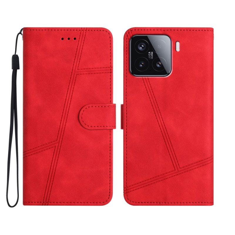 Fodral Xiaomi 15t Linjer Och Ränder